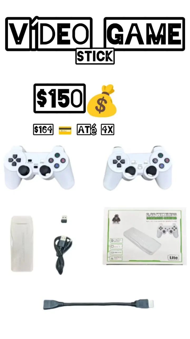 Video Game Stick Novos