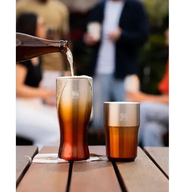 Pilsner Glass Happy Hour Stanley Amber Haze | 444ml - Foto 5