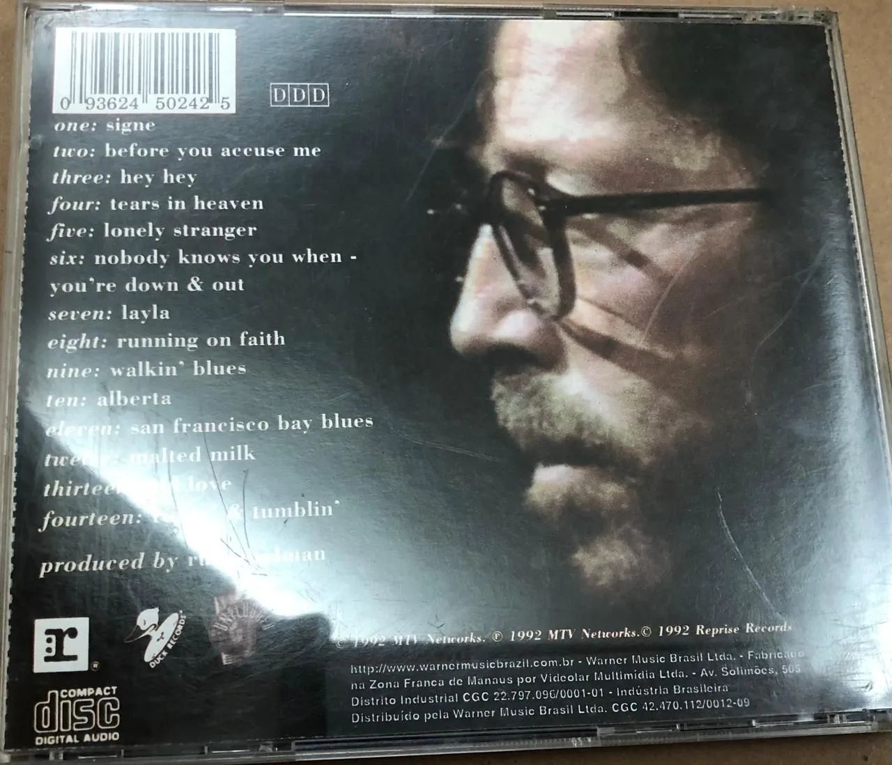 CD - ERIC CLAPTON ?- UNPLUGGED - Foto 2