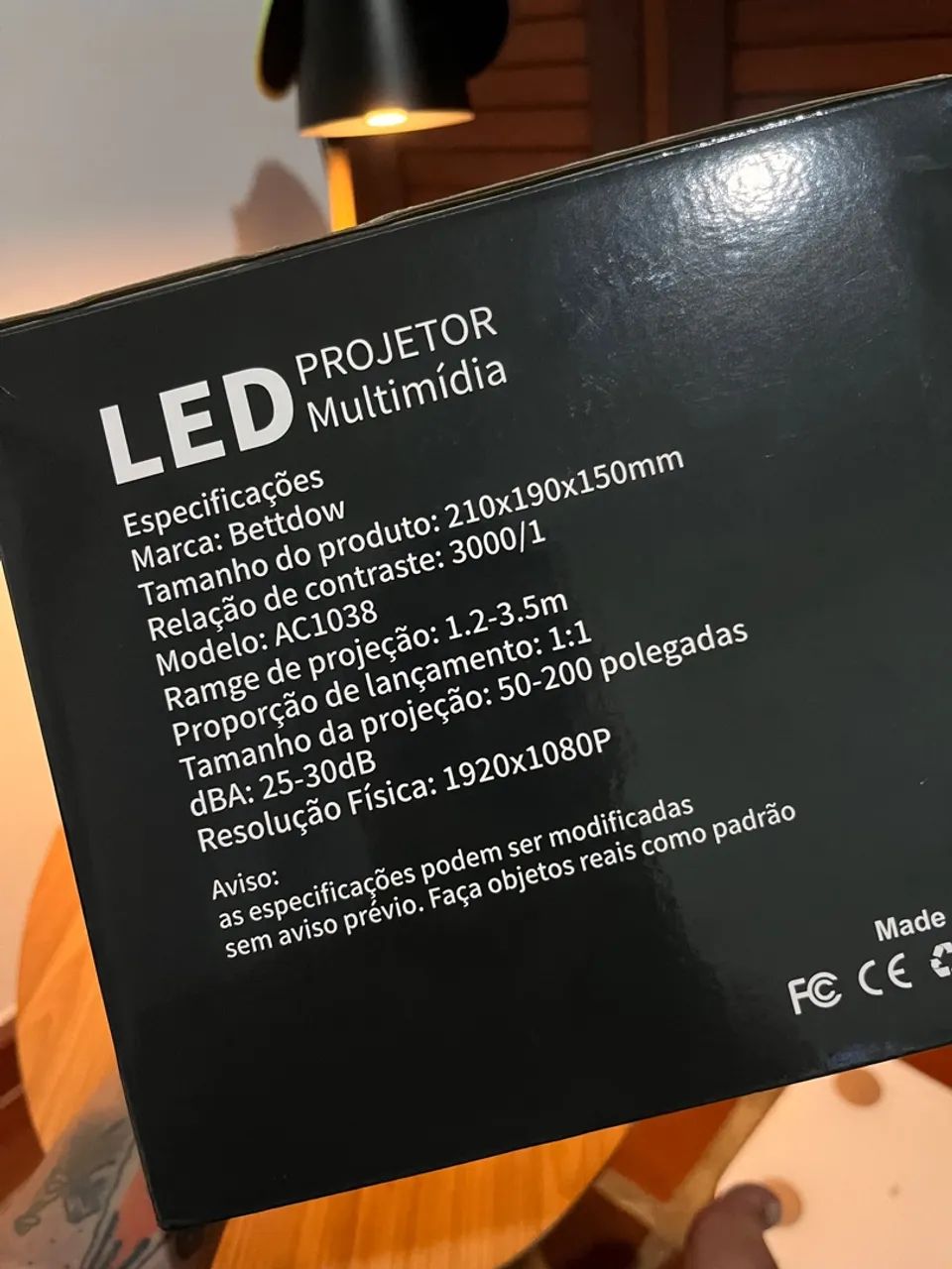 Projetor Inteligente 4K Full HD 1080p BETTDOW - Foto 4