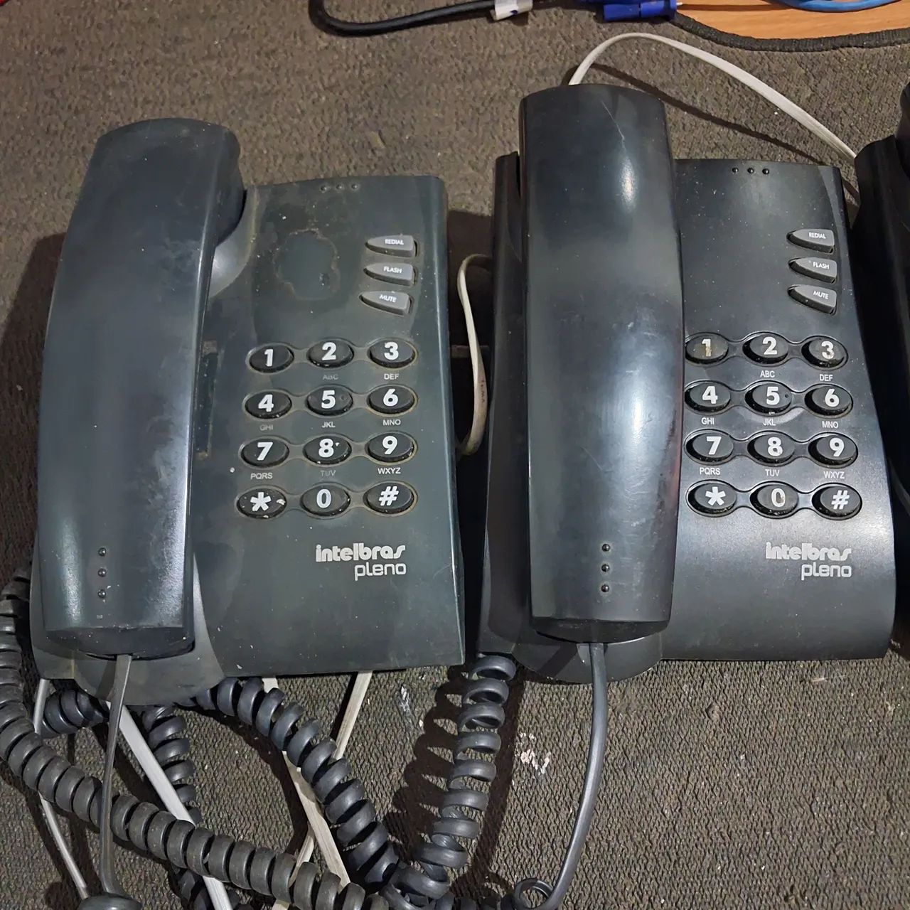Telefones Fixos Intelbras 3 unidades 