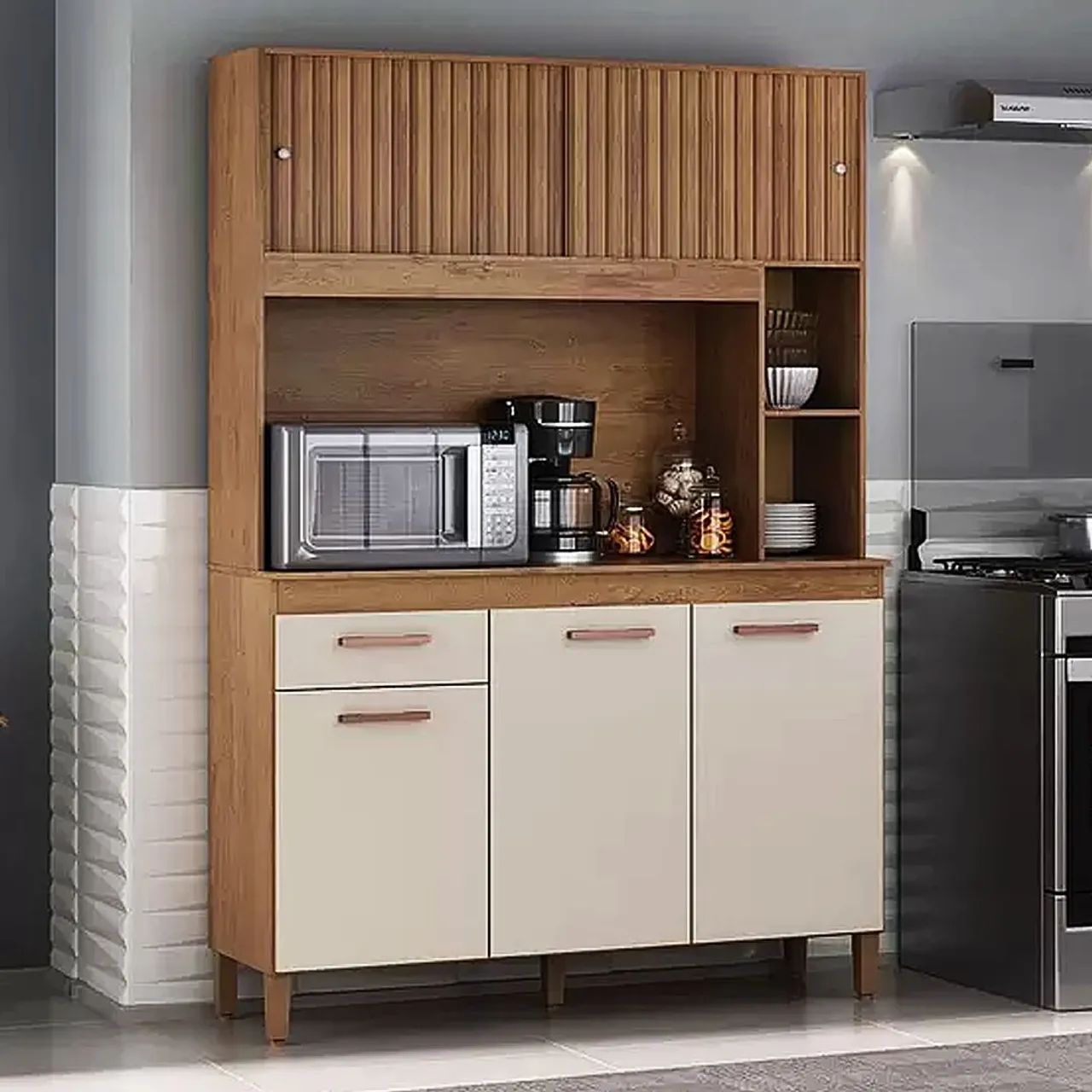 Kit cozinha ceará 5 portas em promoção 