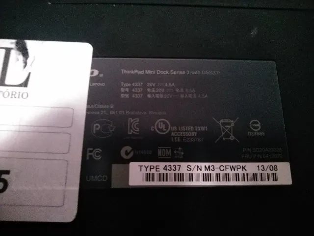 ThinkPad Mini Dock Series 3 com USB 3.0 - Modelo 4337 - Foto 3