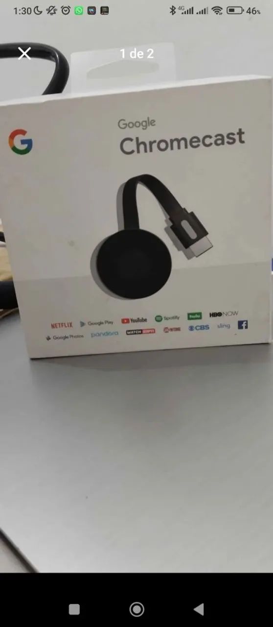 Chomecast do google64318337060227121