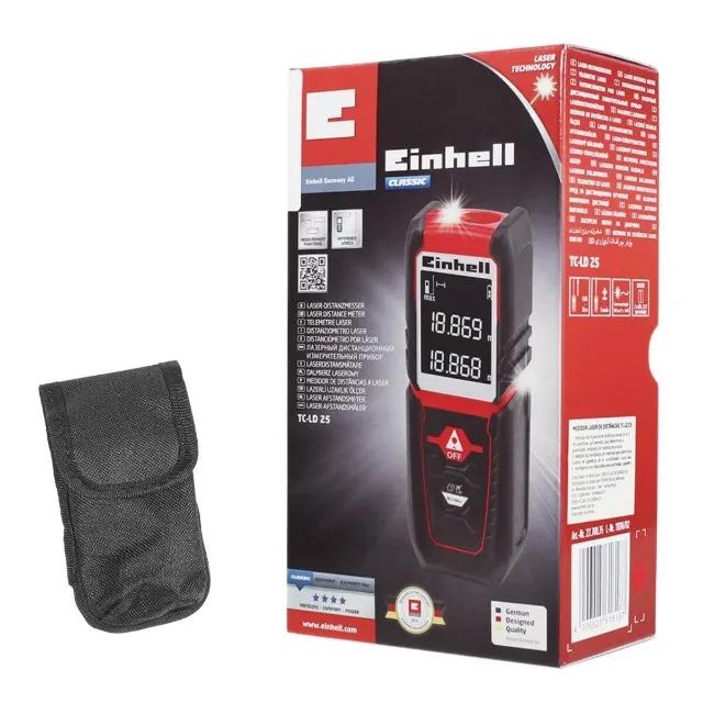 MEDIDOR DE DISTÃNCIA A LASER TC-LD 25 - EINHELL - Foto 4