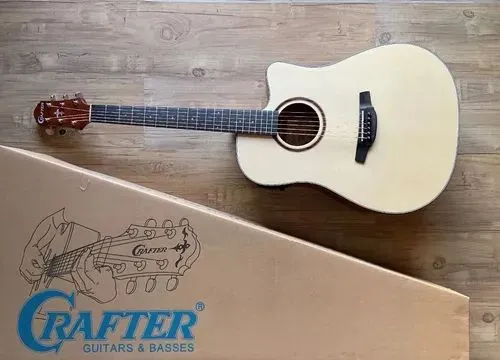Violão Crafter HD100CE/OP.N + Capa acolchoada
