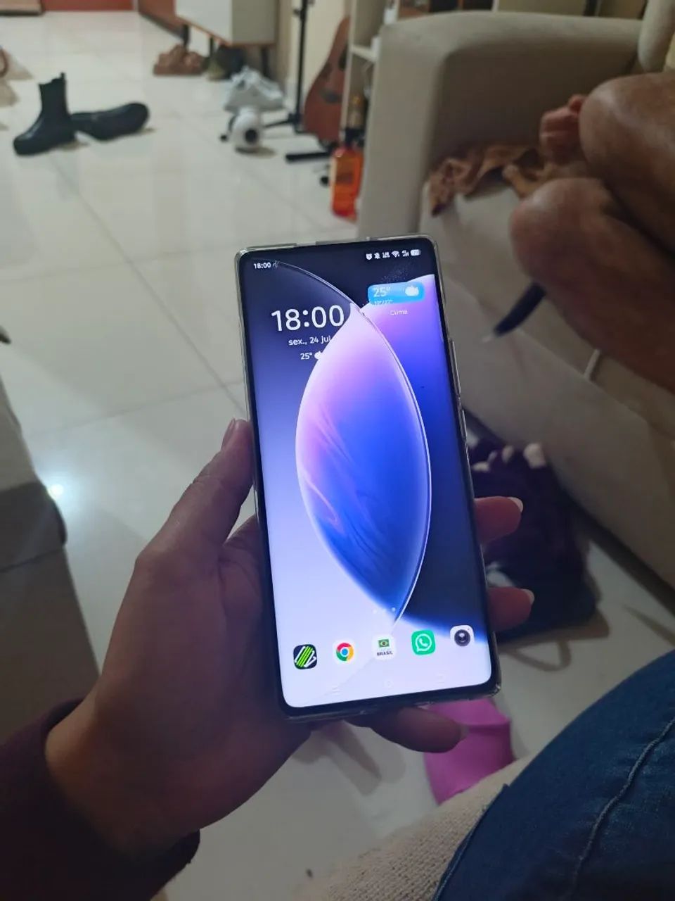 Tecno Camon 30S 16gb de Ram 256gb armazenamento