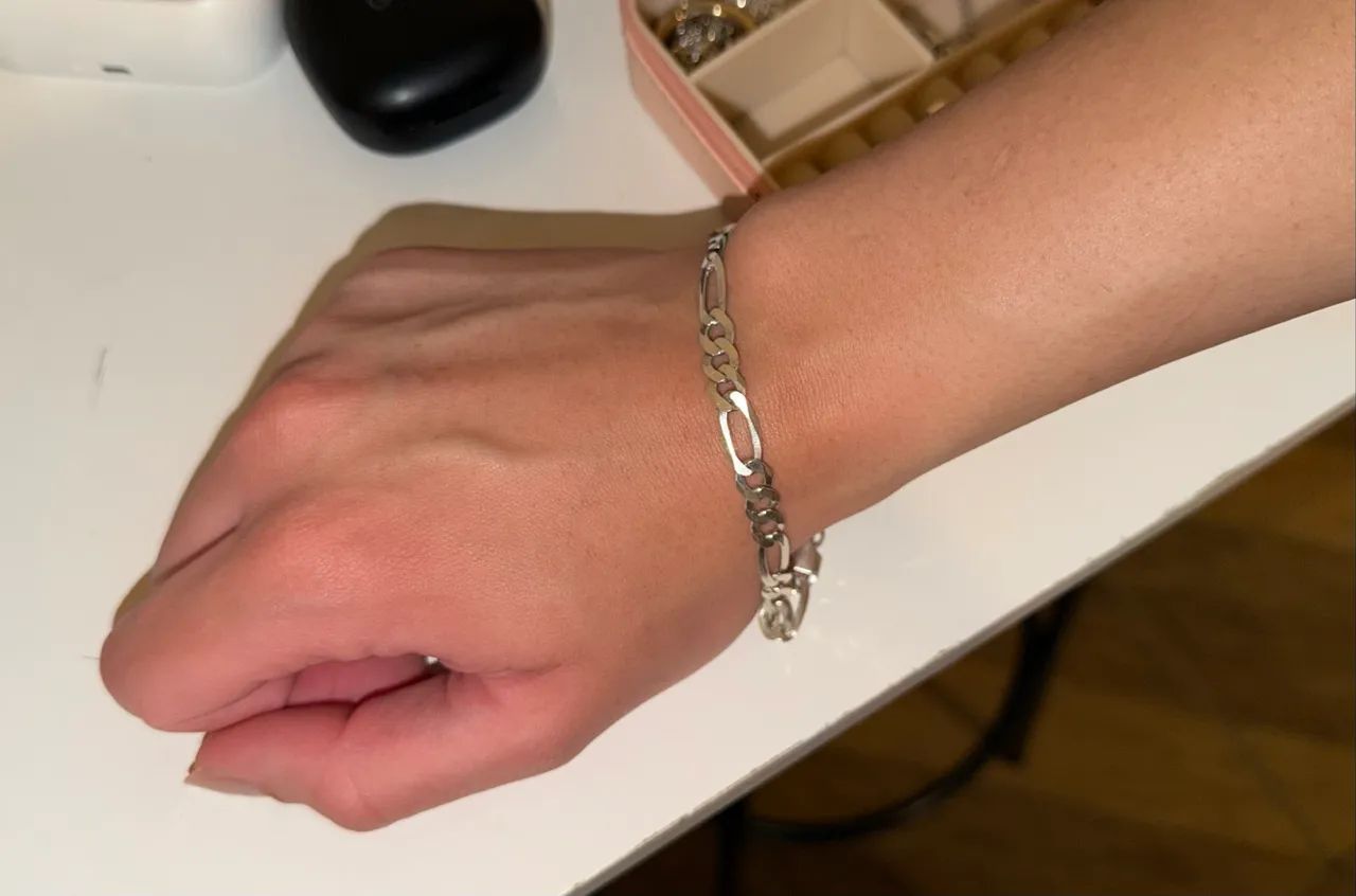Pulseira prata 925 pura