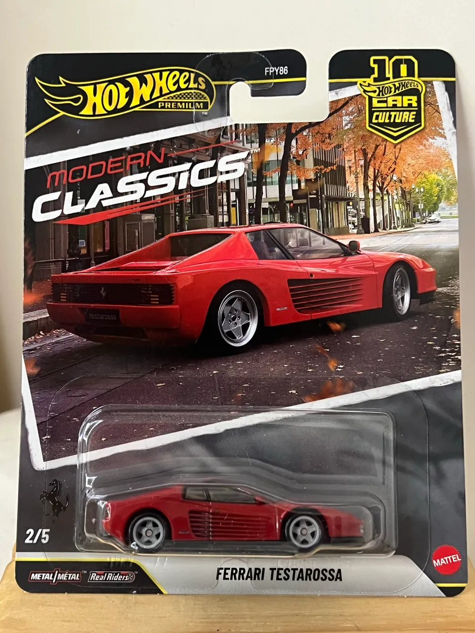 【未開封】Hot Wheels Ferrari Testarossa #1302 Pack hot Wheels Ferrari 5 miniaturas - Telefonia Fixa e Sem Fio