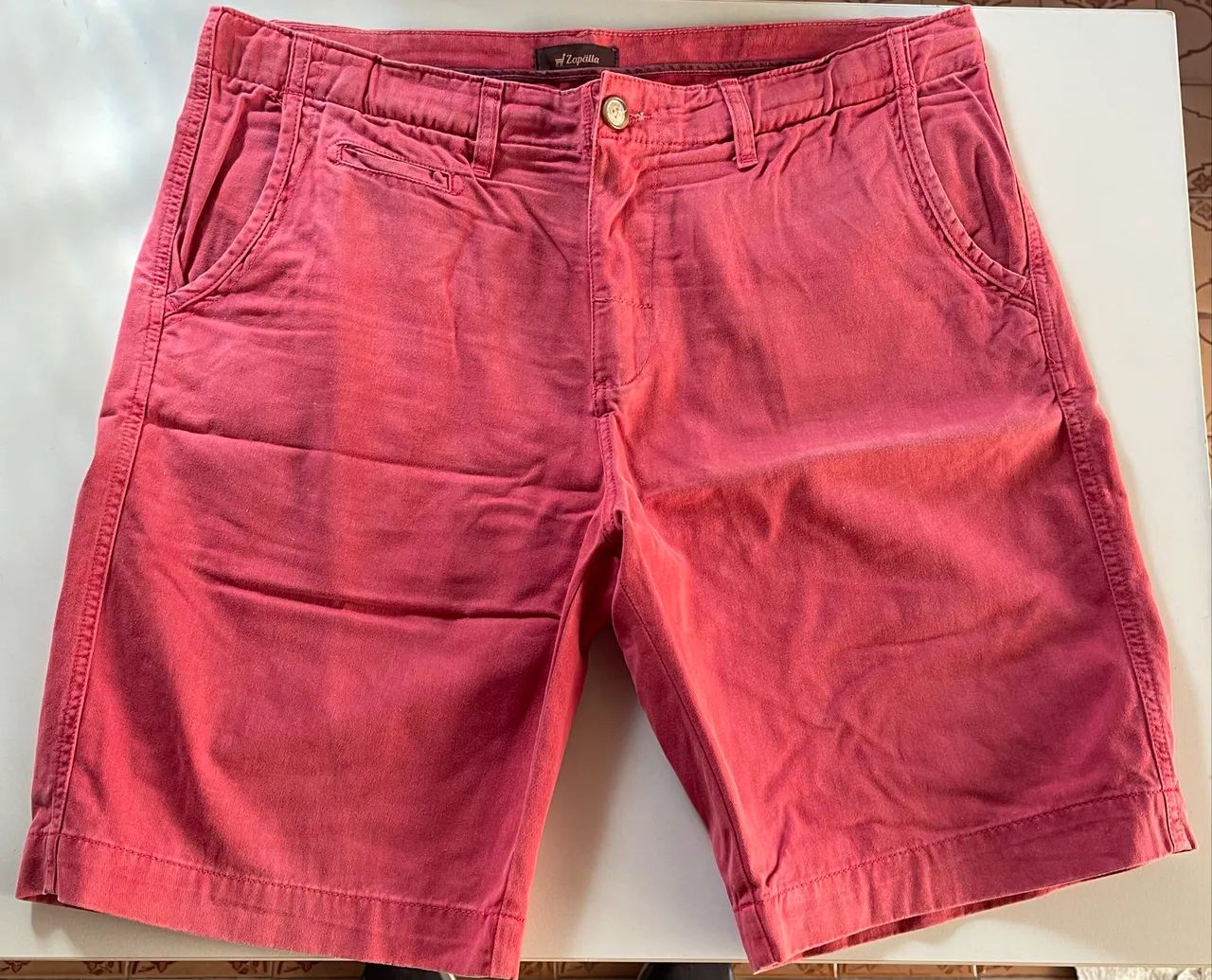 Vende-se Bermuda Zapalla Vermelha N 46