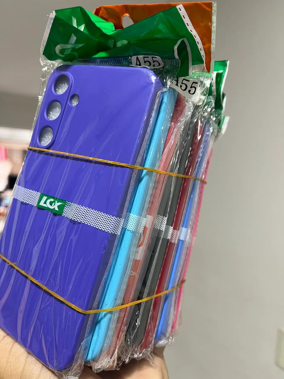 Kit com 10 Capas Samsung A55 - Cores variadas