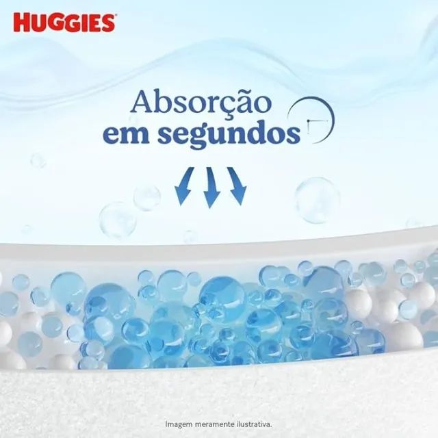 Fralda Huggies XG com 32 unidades - Foto 5