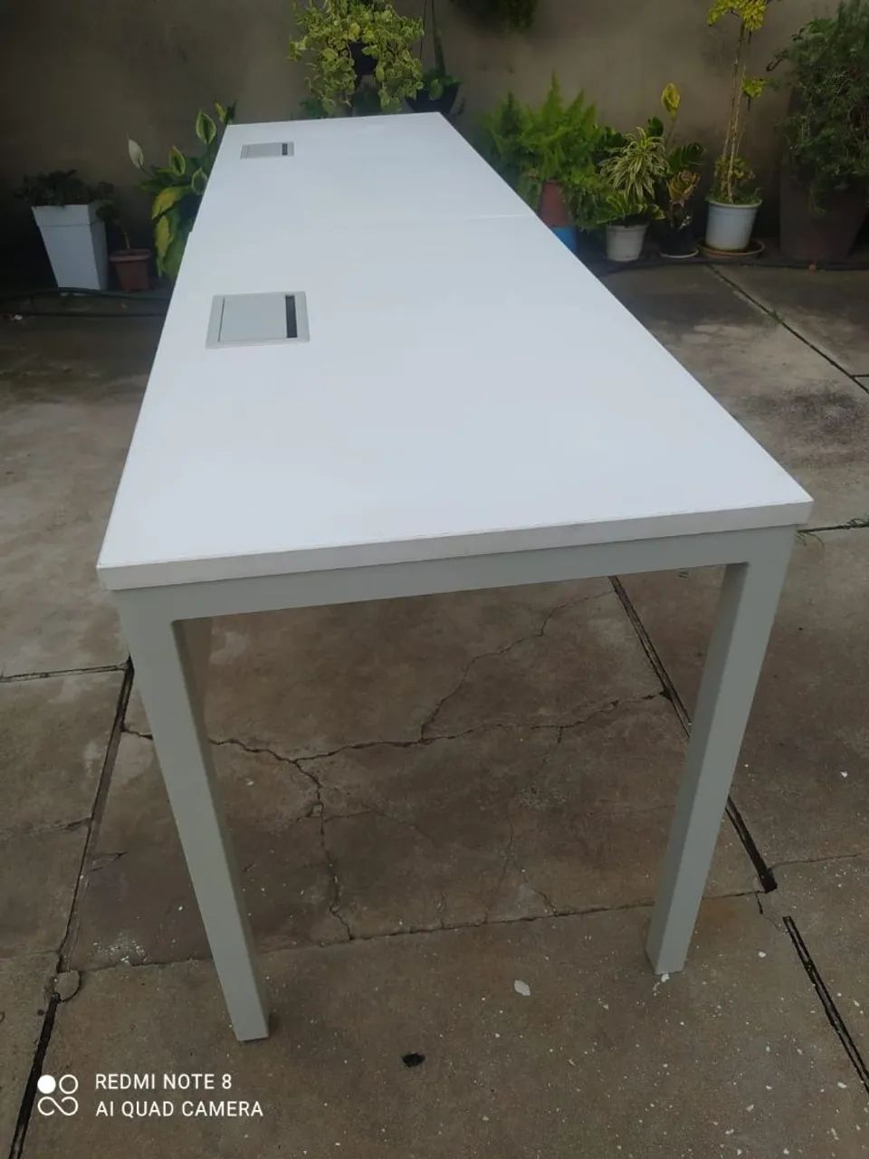 Mesa de escritório com 2,20m largura - Foto 6