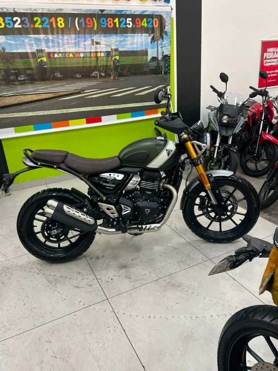 TRIUMPH SCRAMBLER 400 X