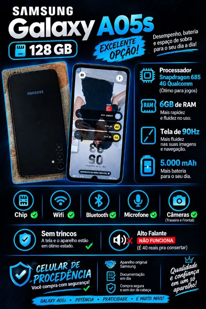 Galaxy a05s 128Gb