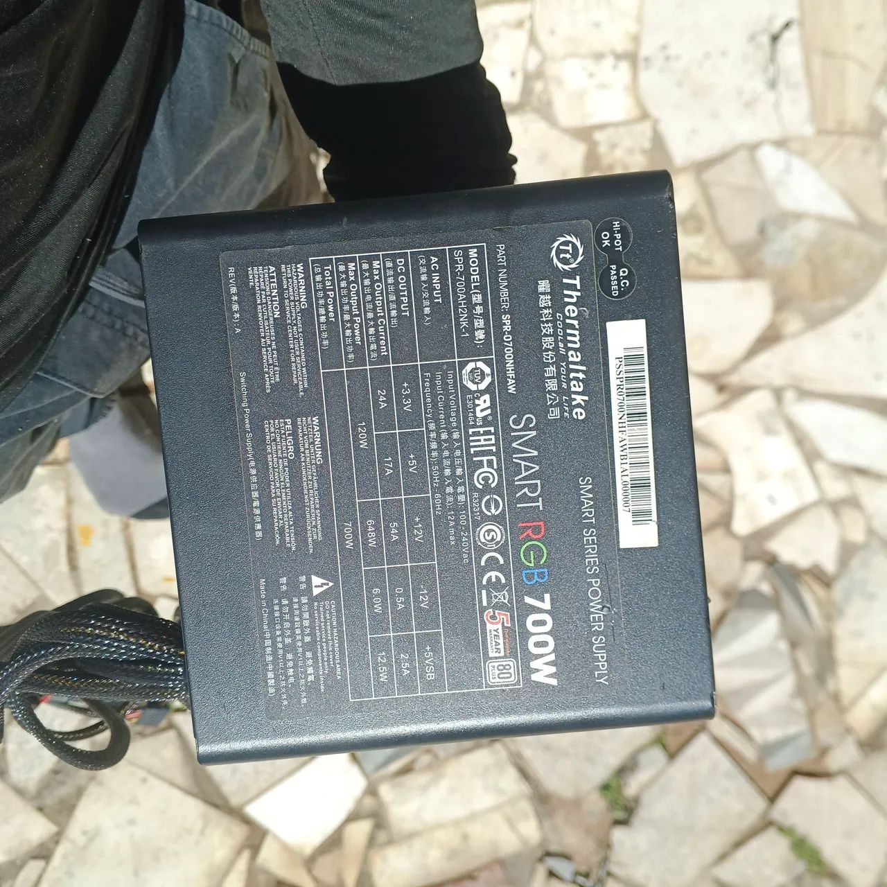 Fonte 700w thermaltake - Foto 3