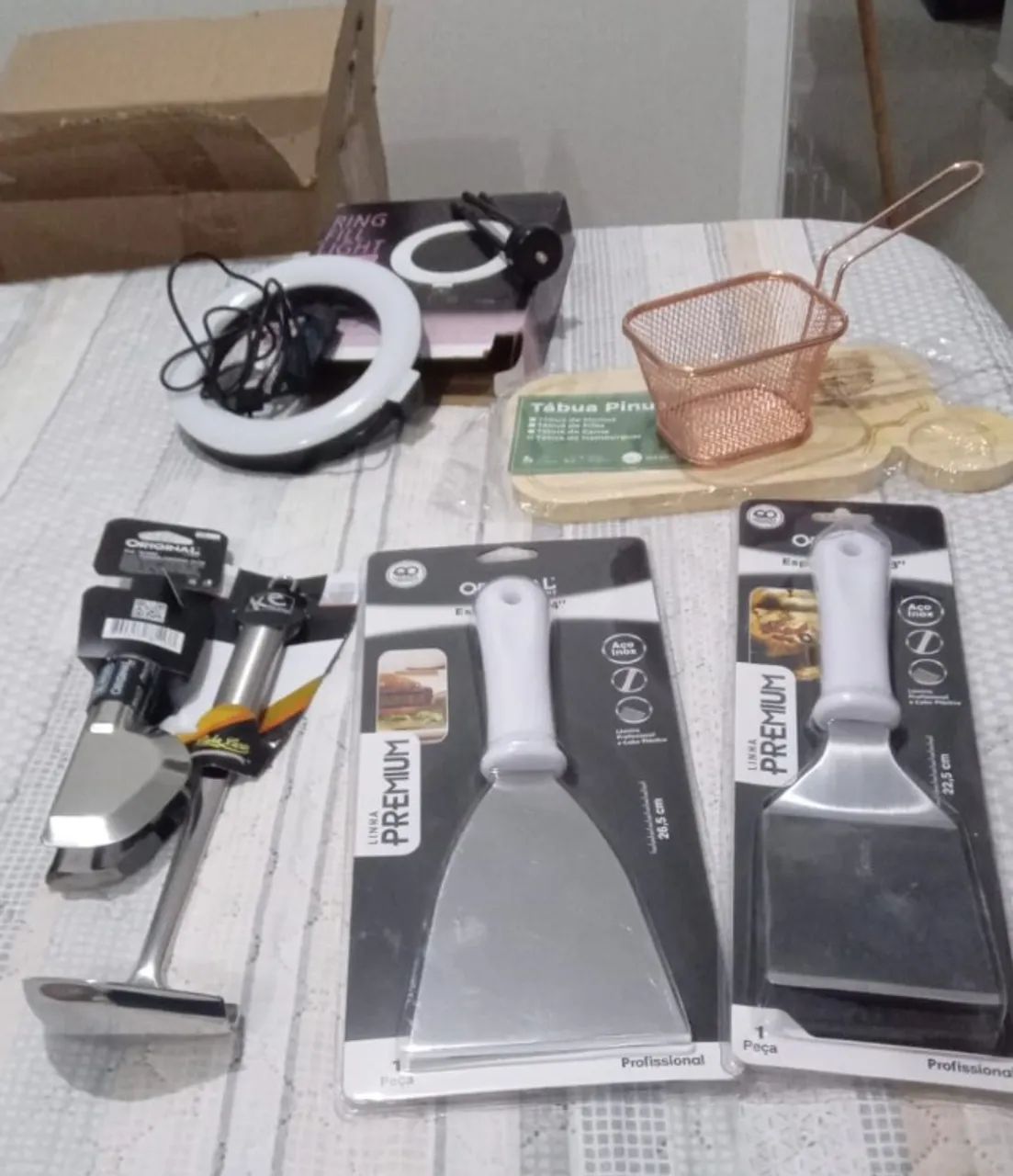 . Kit novo com chapa na caixa e + 20 itens novos - Foto 5