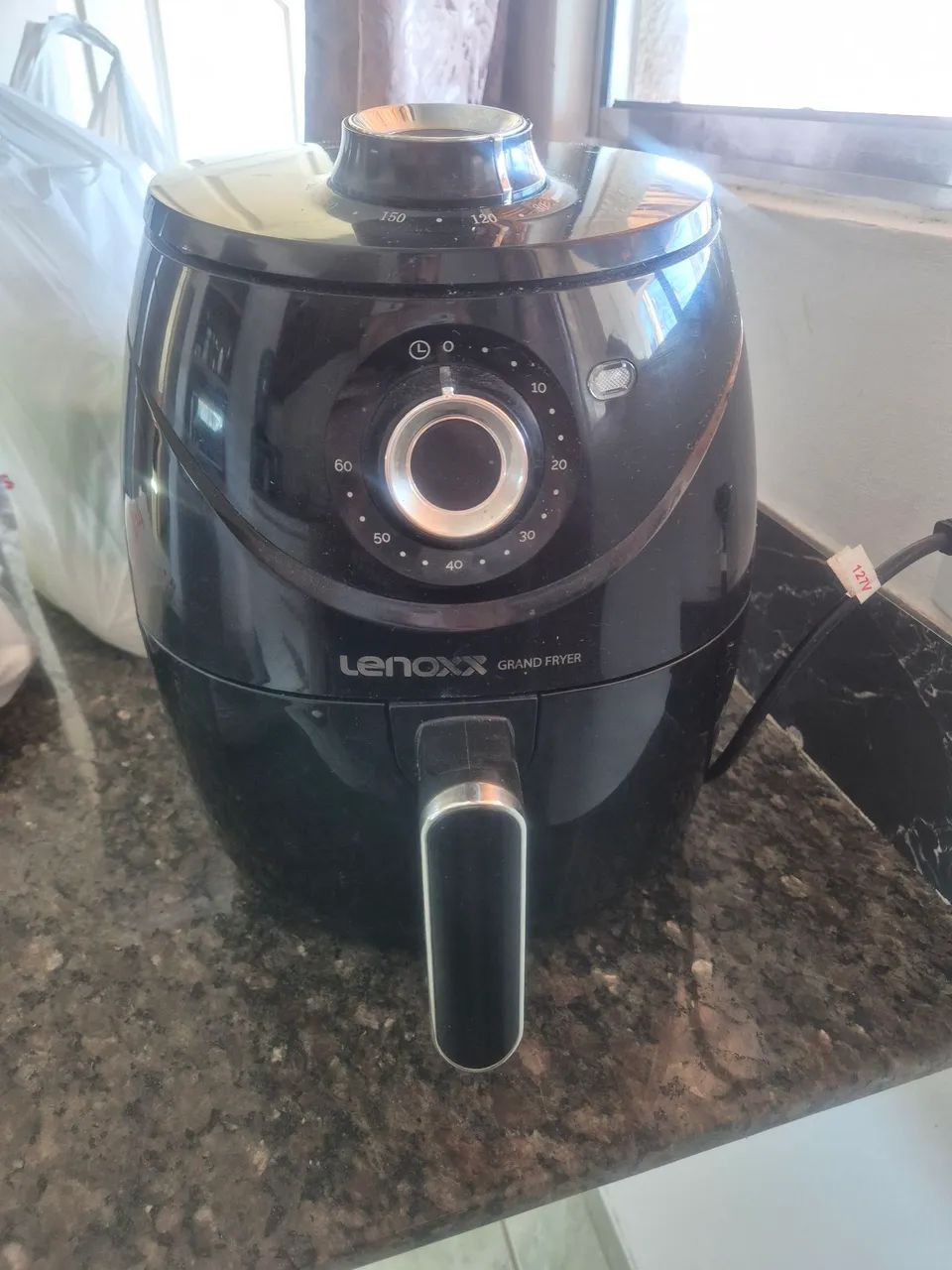 Fritadeira Lenoxx Grand Fryer Elétrica 4L 1500W Preto