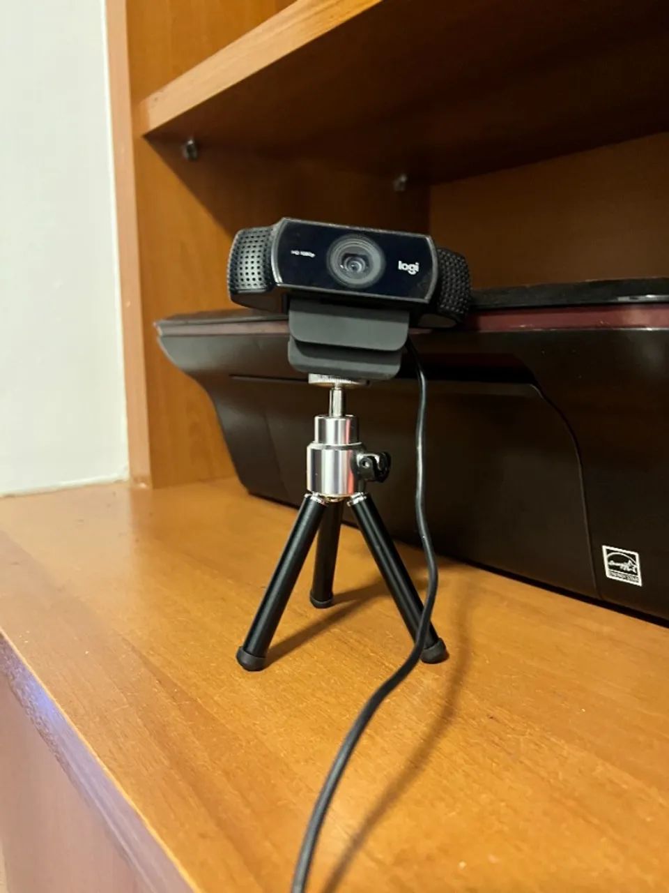 Webcam Full Hd Logitech C922 Pro Stream Microfone Embutido