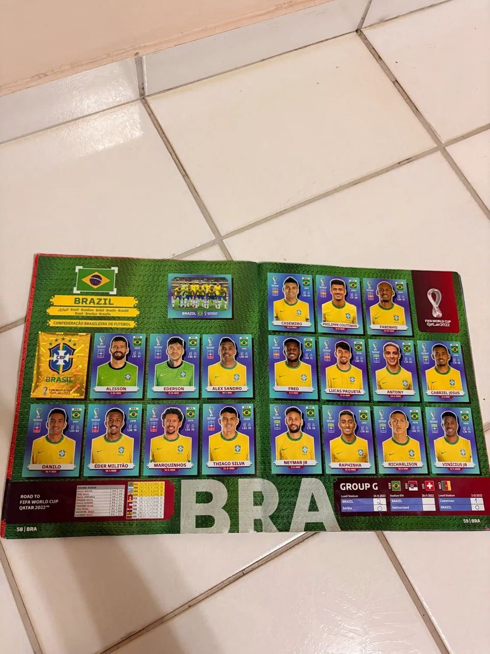 Álbum da copa 2022 completo  - Foto 4