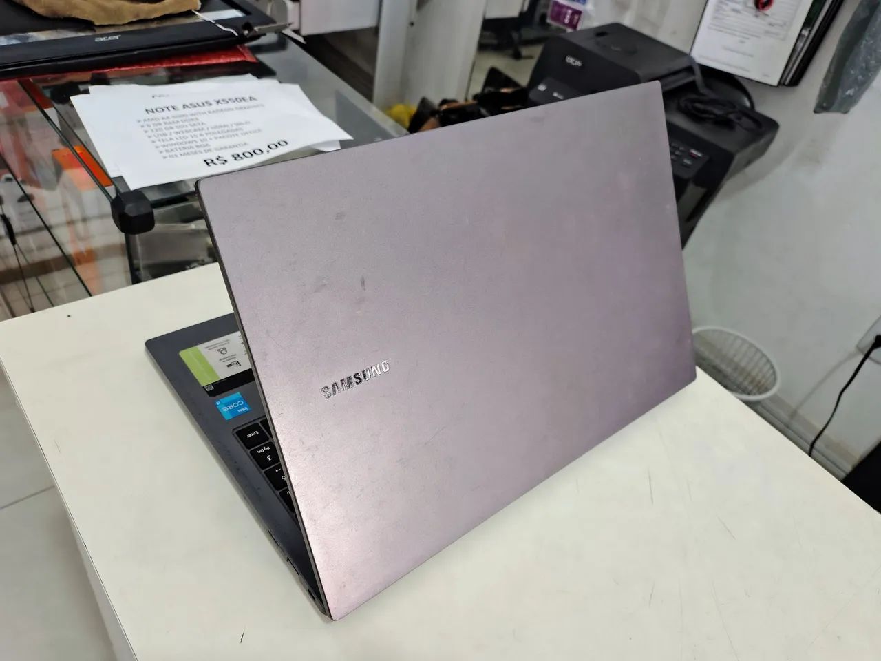 Notebook Samsung Core i3 11th, 8 GB RAM DDR4, 256 GB NVME, Tela 15.6 polegadas  - Foto 5