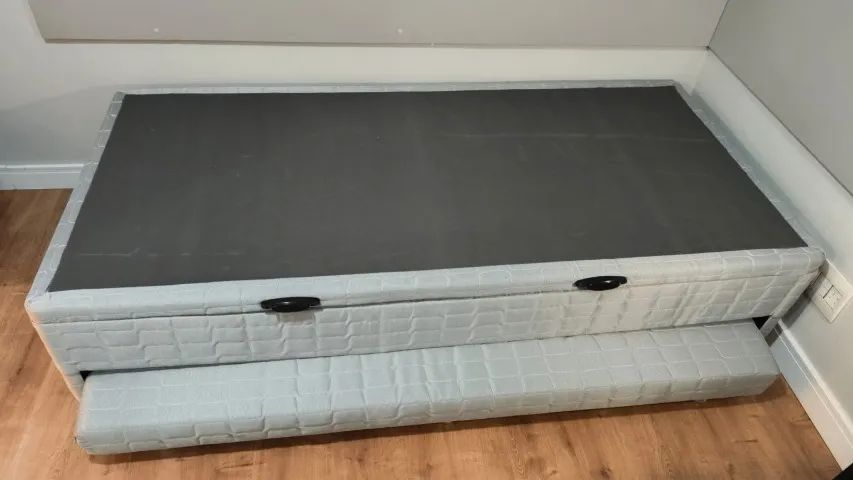 Cama box com baú e bicama - Foto 3