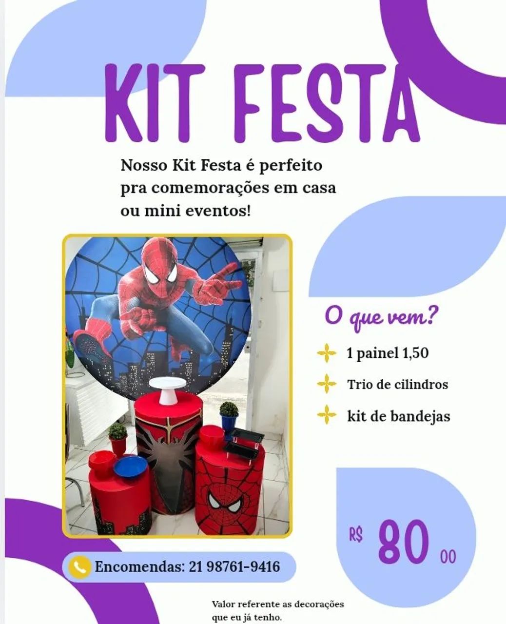 Decoração de festa