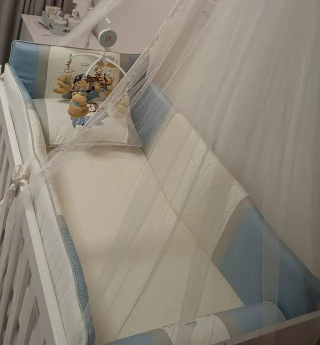 Kit completo para quarto e berço bebe + decorações