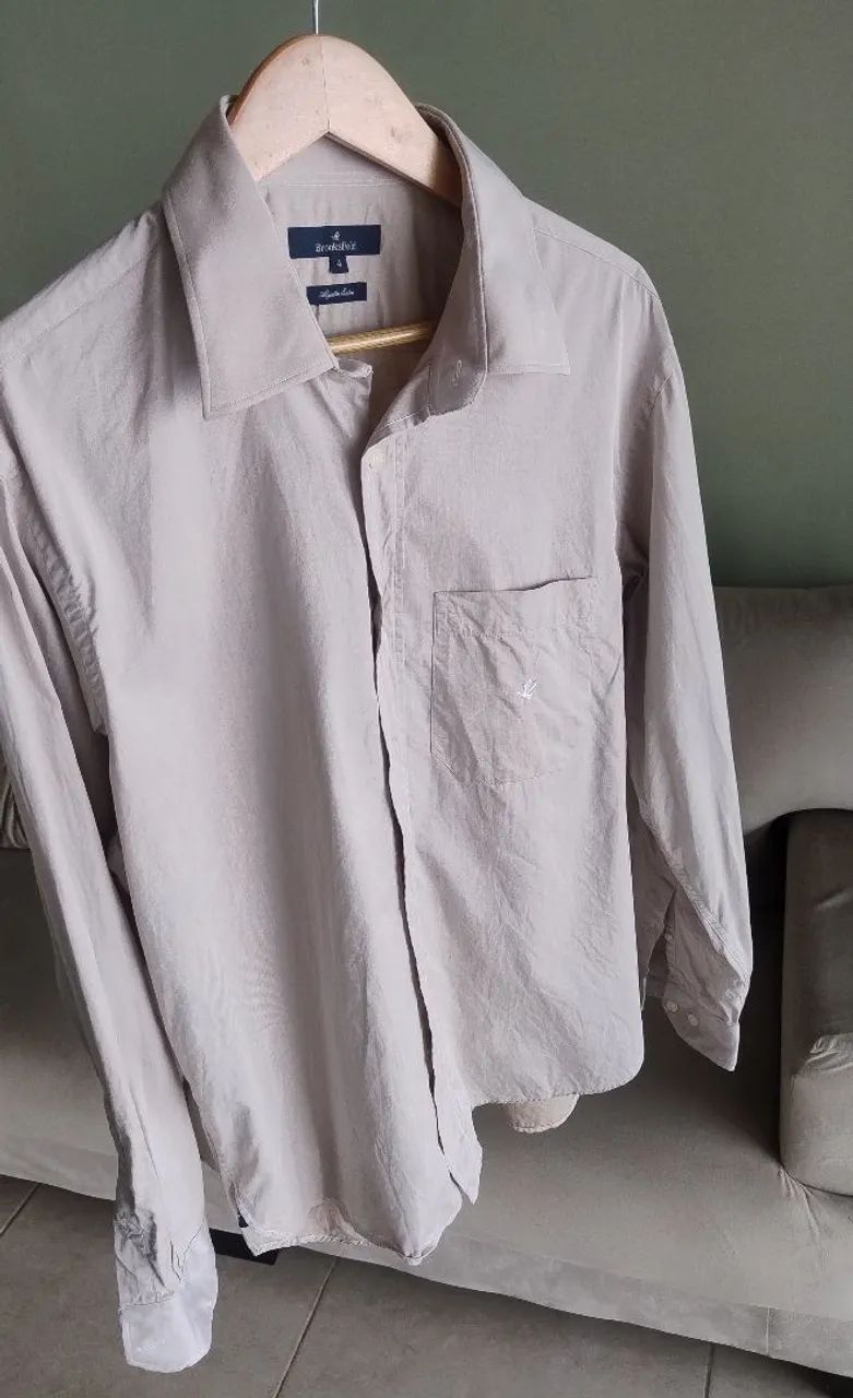 4 camisas sociais masculinas de marca (GG)