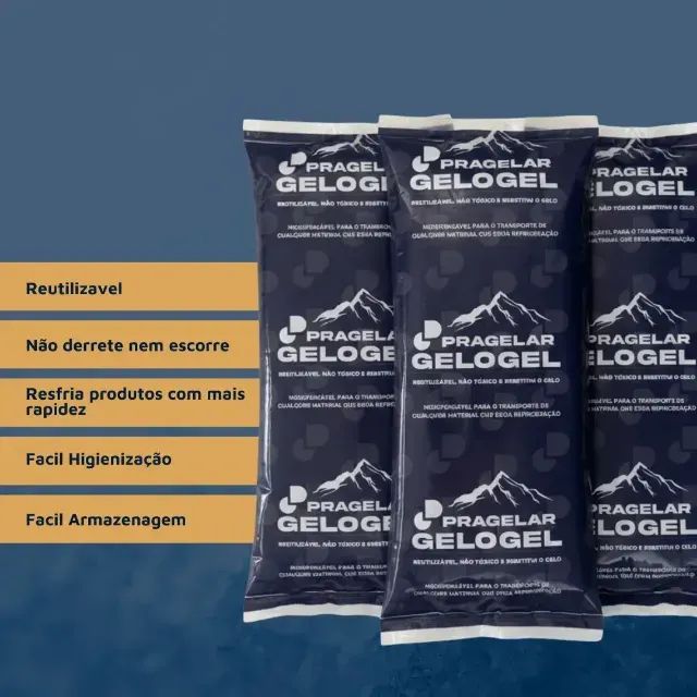 Pragelar gelogel 500 ml kit com6 - Foto 3