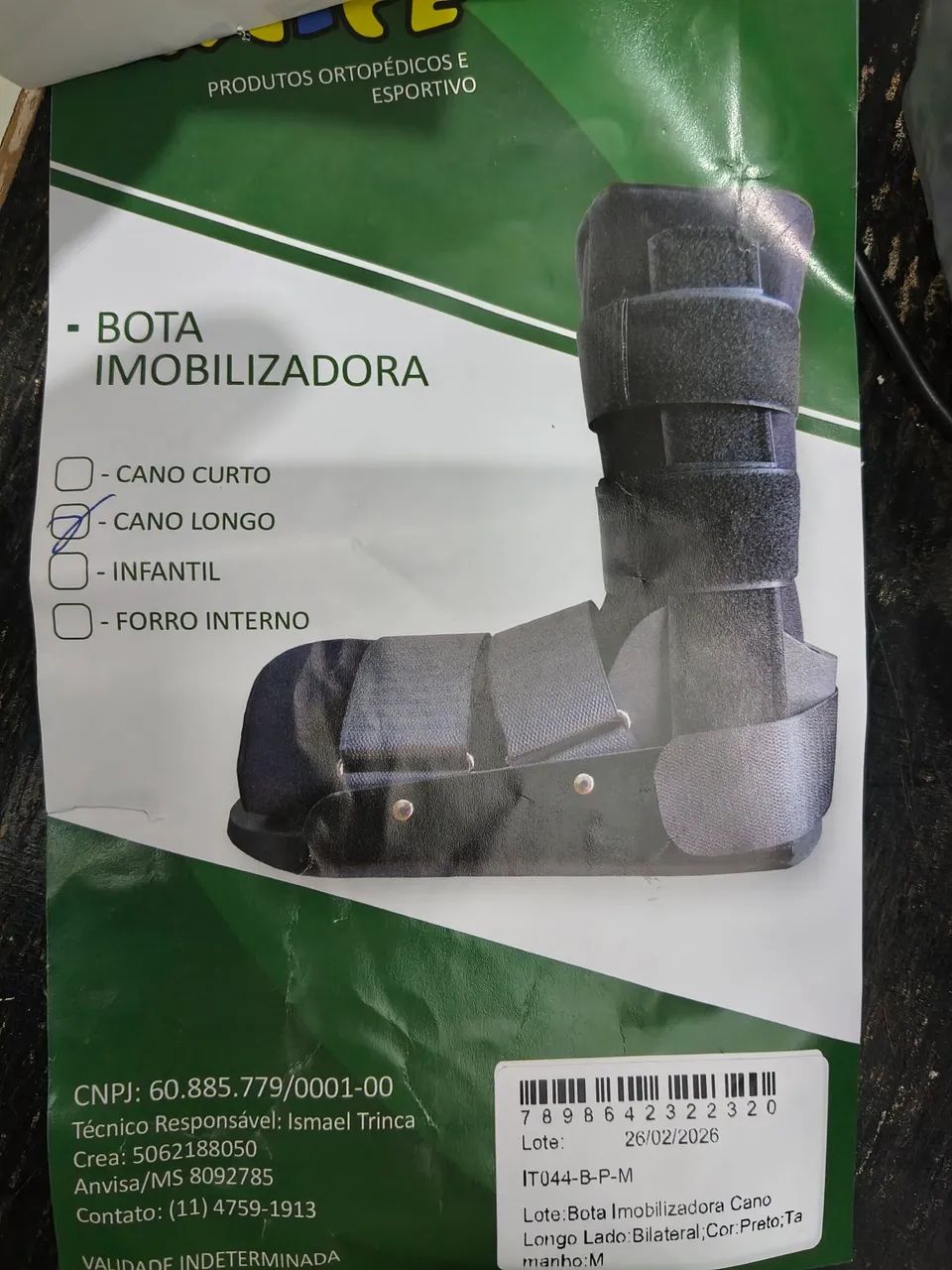 Vendo bota ortopédica e muletas  - Foto 4