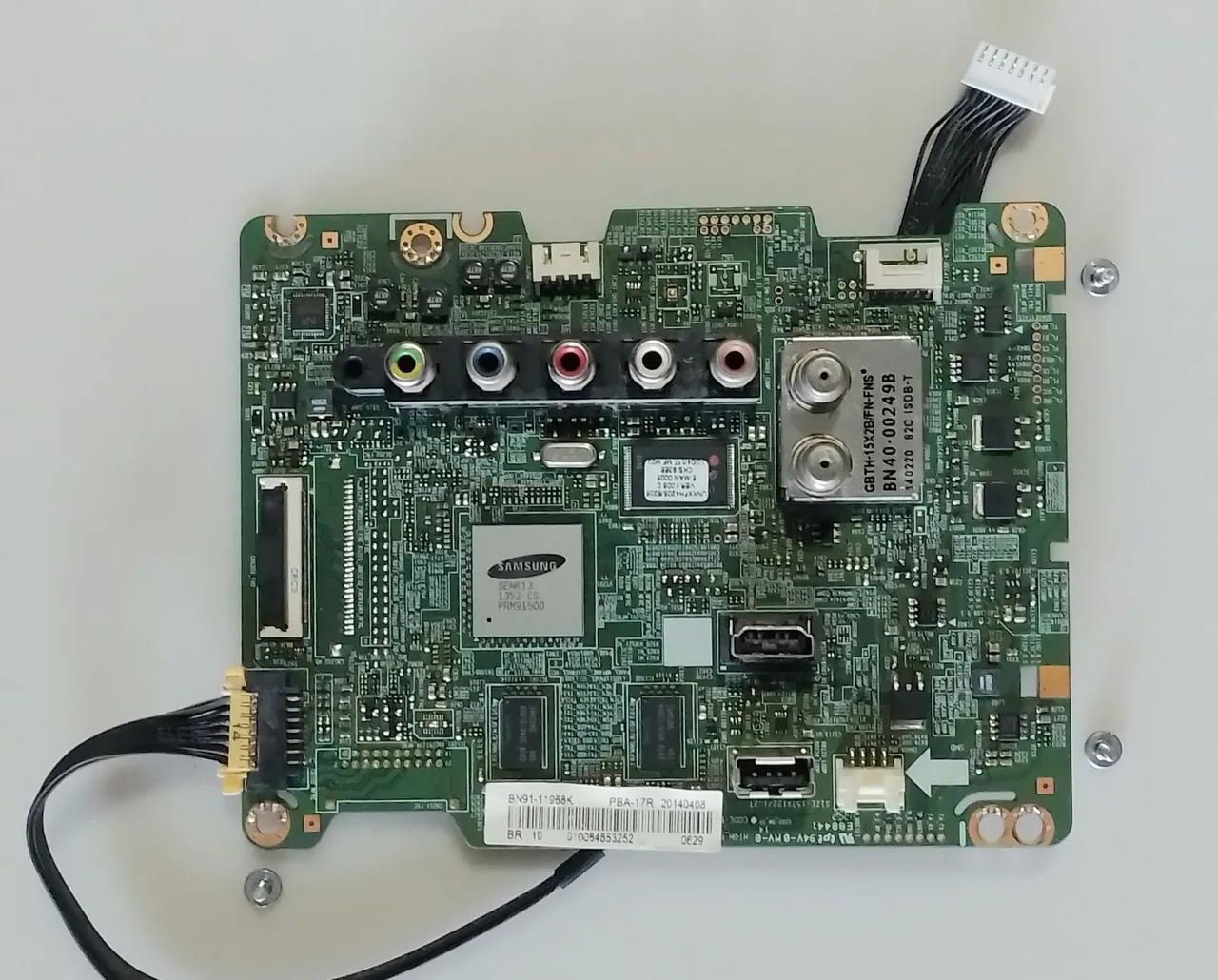 Placa mãe TV Samsung 40" UN40FH5205G / BN91-11968K + cabo - Foto 4