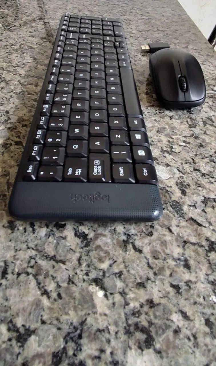 Combo Teclado e Mouse sem fio Logitech  - Foto 2