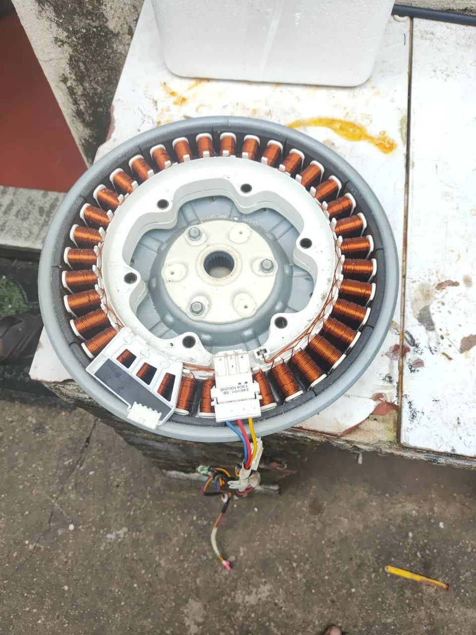 Estator e rotor da lava e seca lg