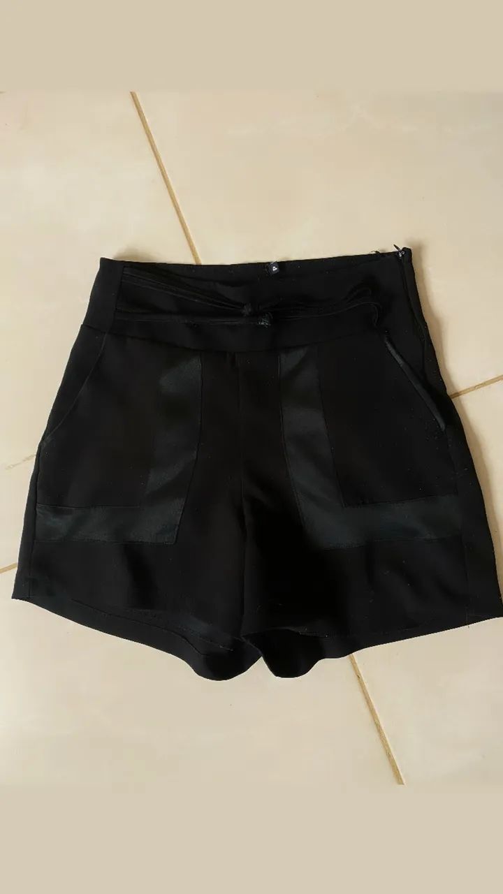 Short alfaiataria 