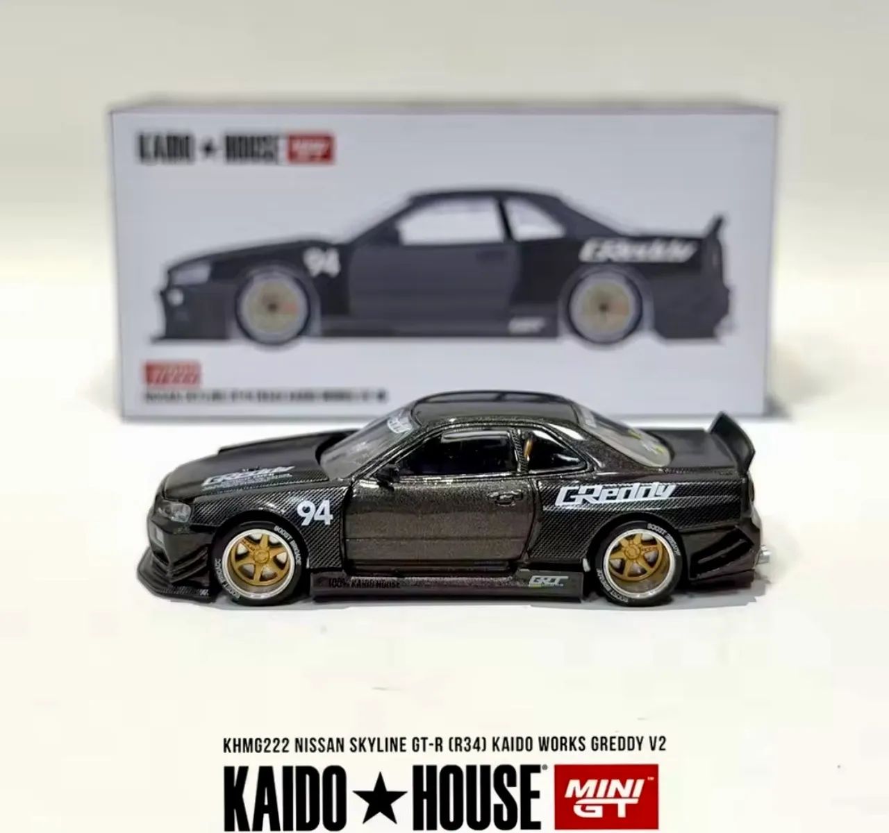Kaido House - Nissan Skyline GT-R R34 GReddy (Lacrado) - Hobbies e