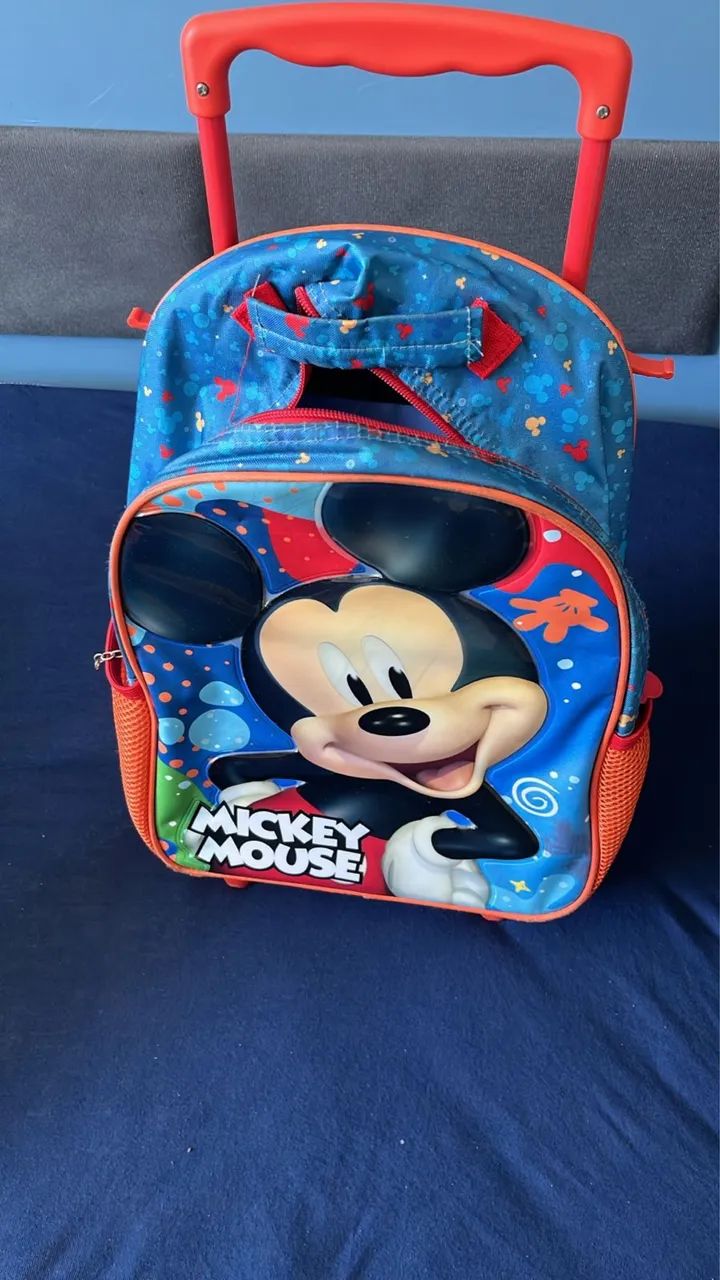 Mochila de rodinha Mickey  - Foto 2