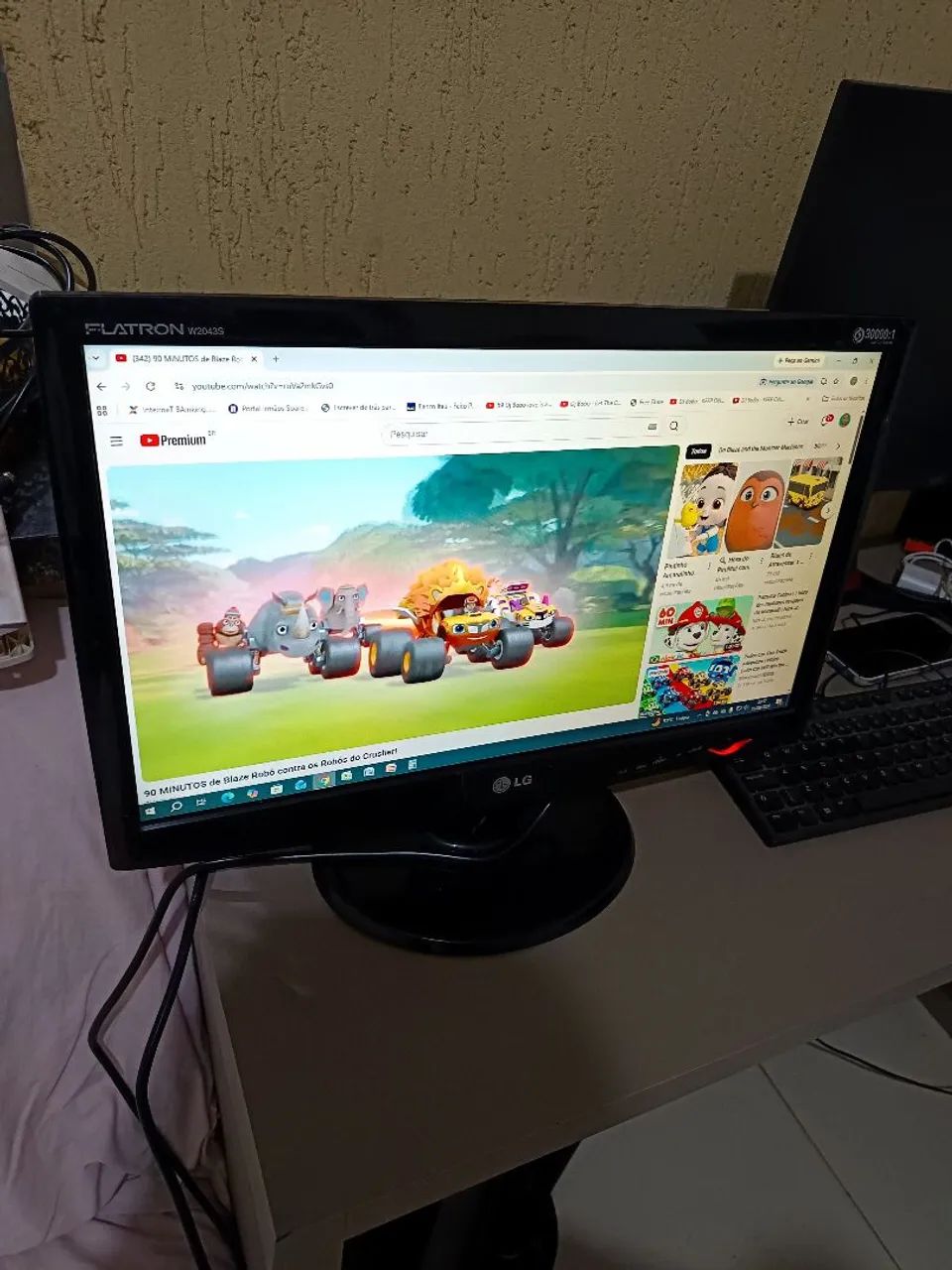 Monitor LG de 20 polegadas  - Foto 4