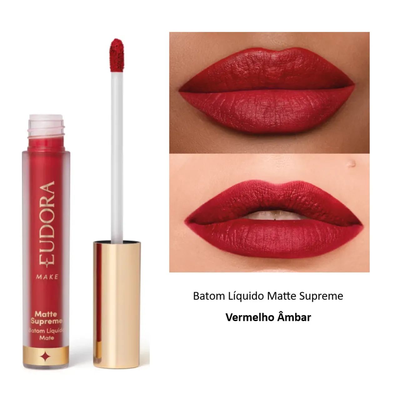 Batom matte supreme Eudora  - Foto 3