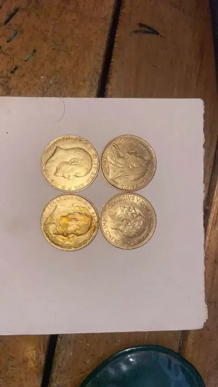 Moedas de ouro antigas - Foto 2