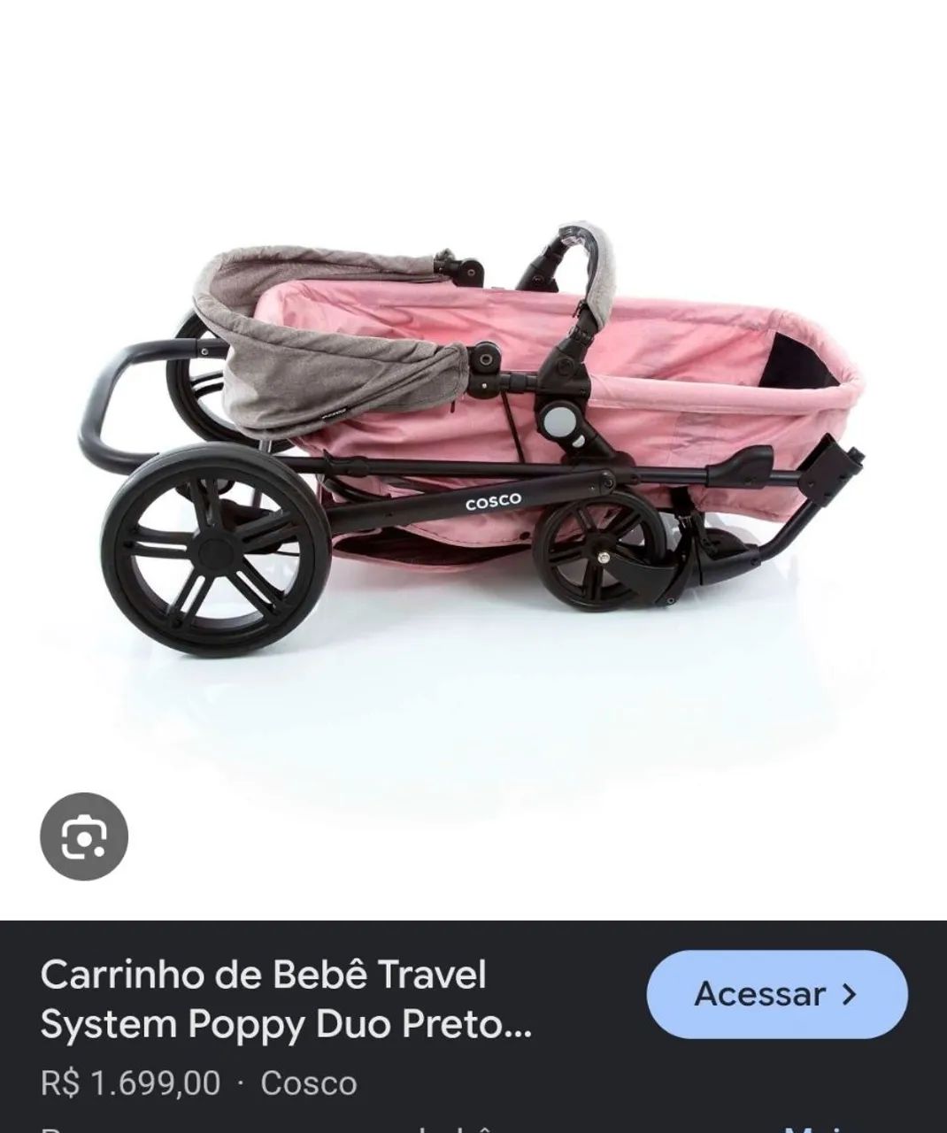 Carrinho de bebê Cosco - Foto 3
