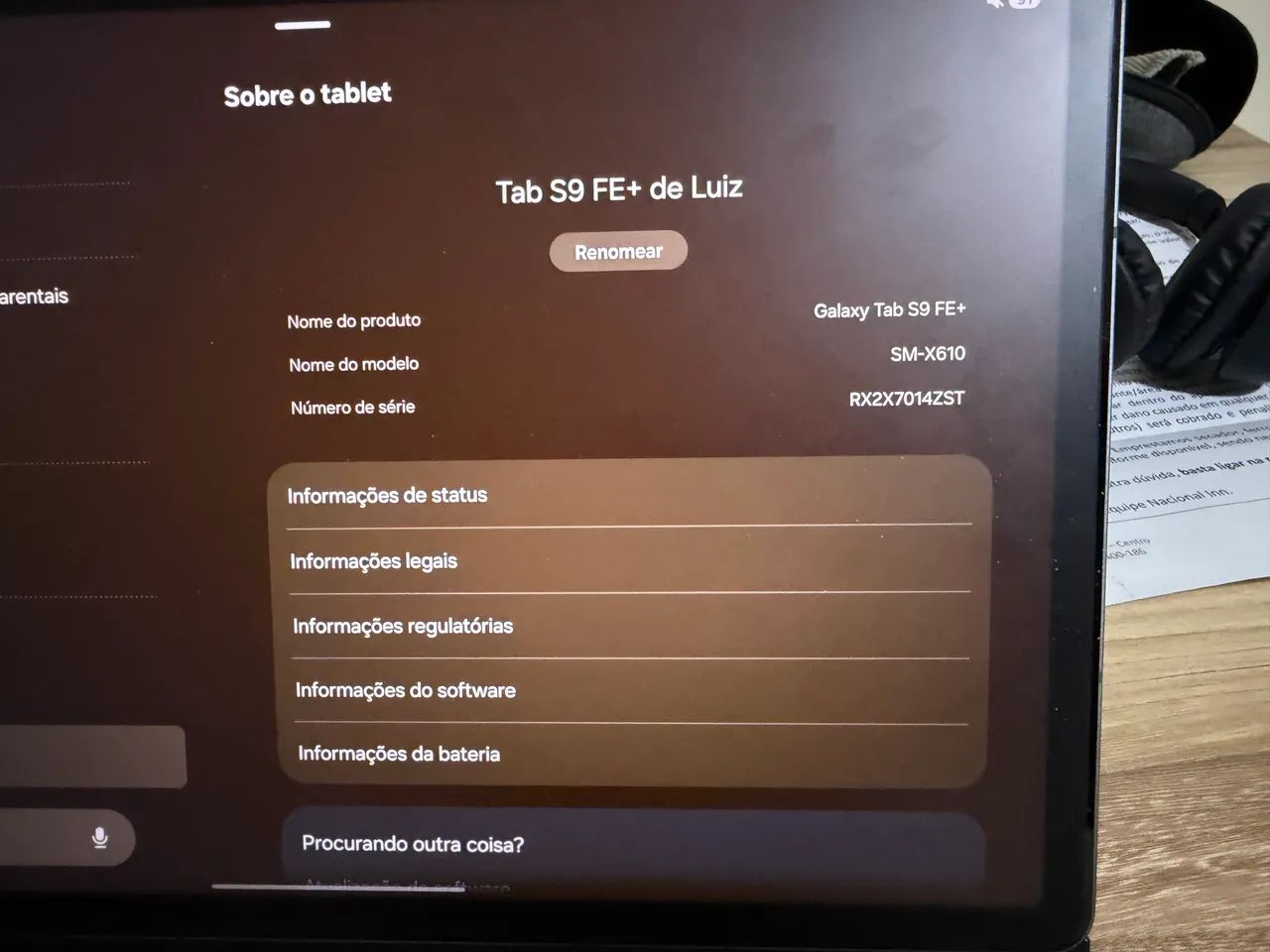 Samsung Galaxy Tab S9 Fe +  - Foto 2