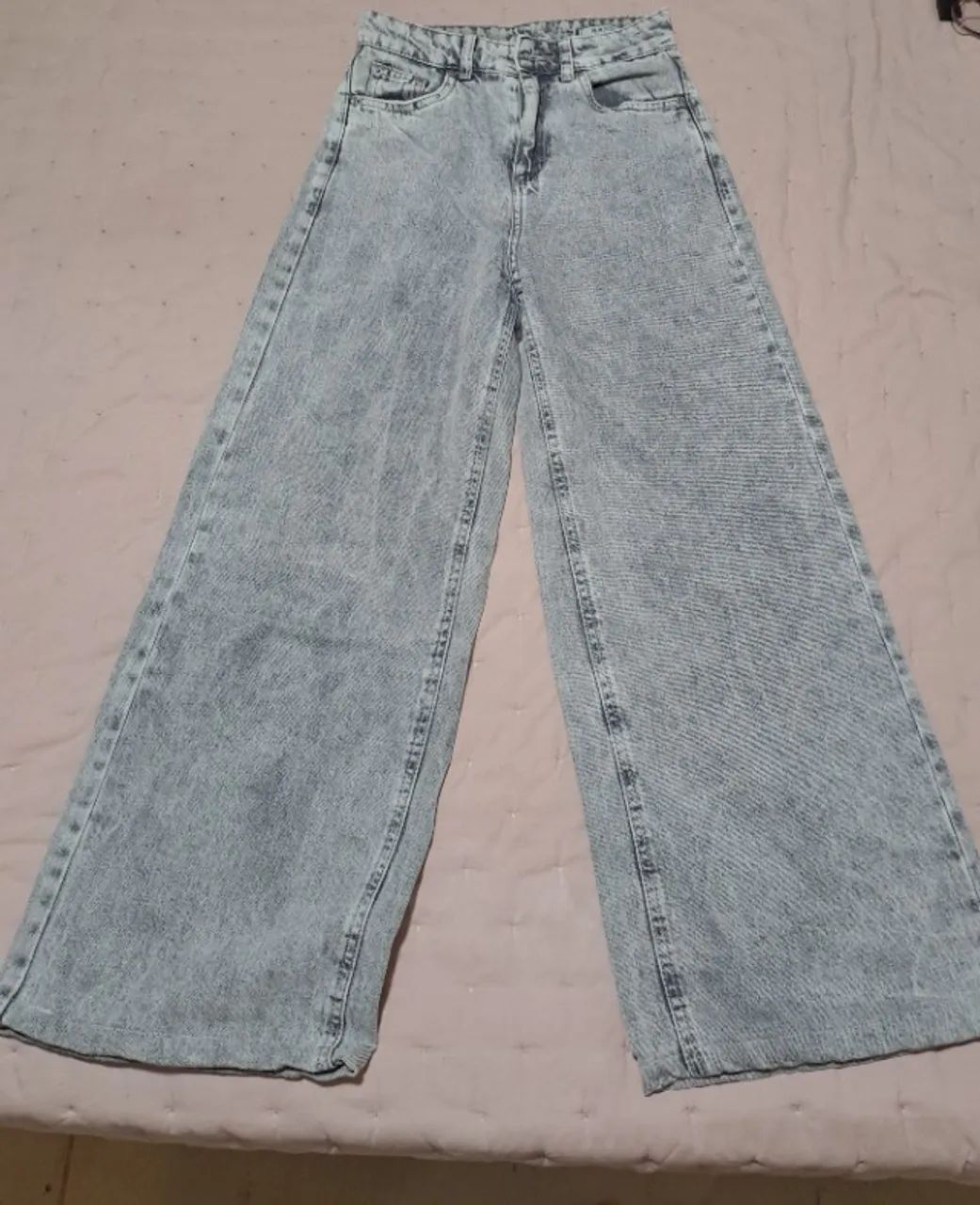 Calça jeans CEA 34 cinza semi nova