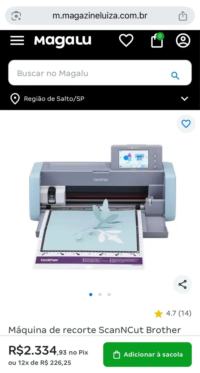 Scancut nova- Impressora para balões  - Foto 2
