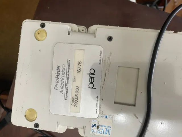 KIT IMPRESSORA DE CUPOM E AUTENTICADORA + LEITOR DE CODIGO DE BARRAS - Foto 3