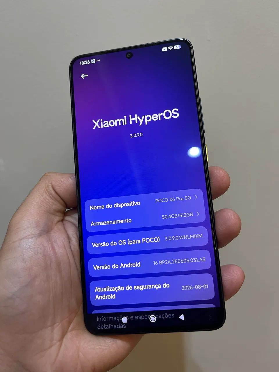 POCO X6 Pro 5G ? 12GB RAM + 512GB - Foto 5