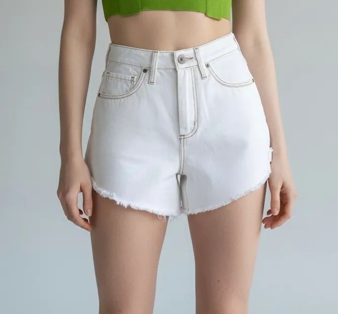 Short jeans branco da OPEN 36