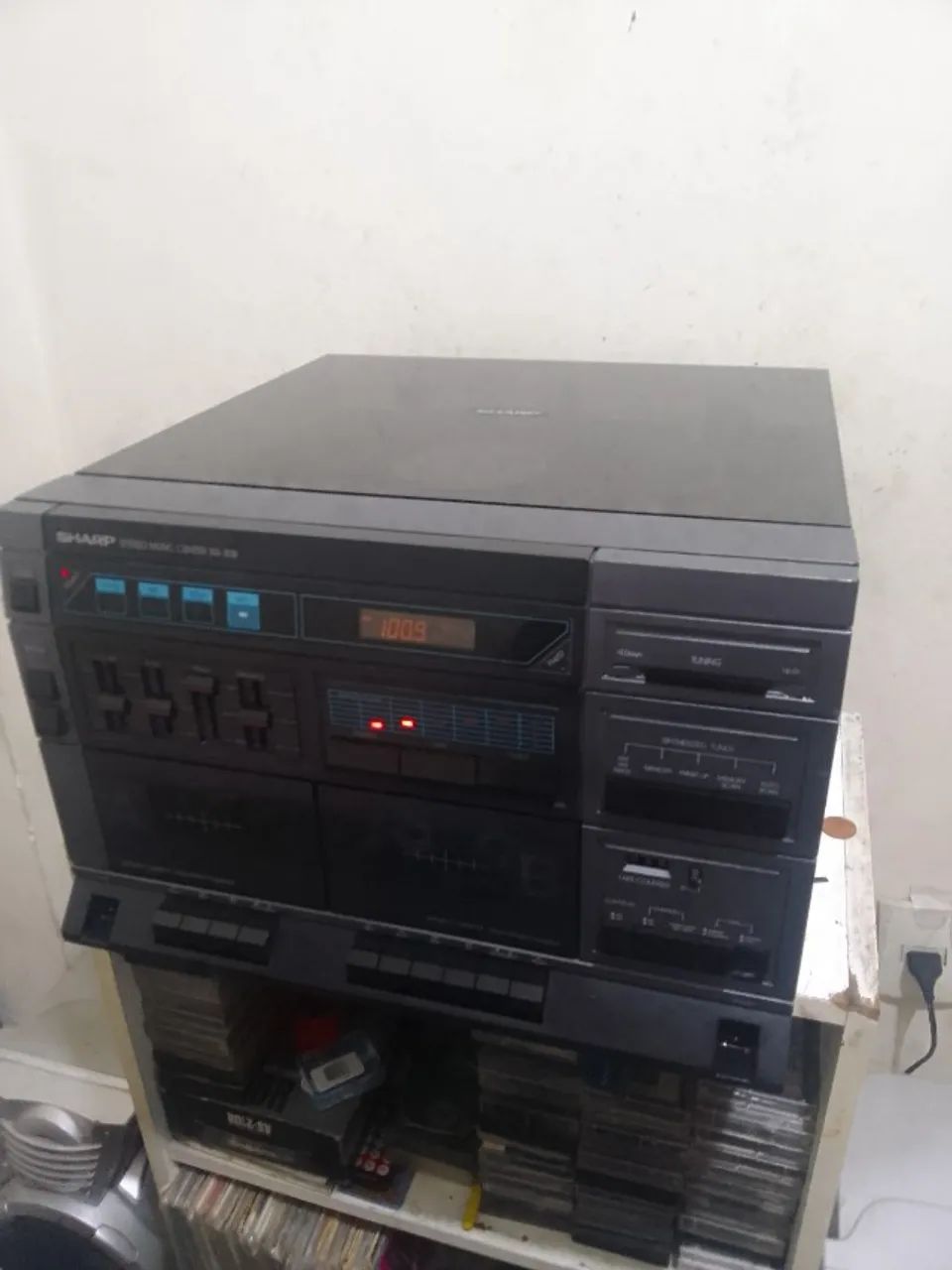 Toca Discos 3 em 1 Sharp Sg 30 B 100% funcional - Foto 2