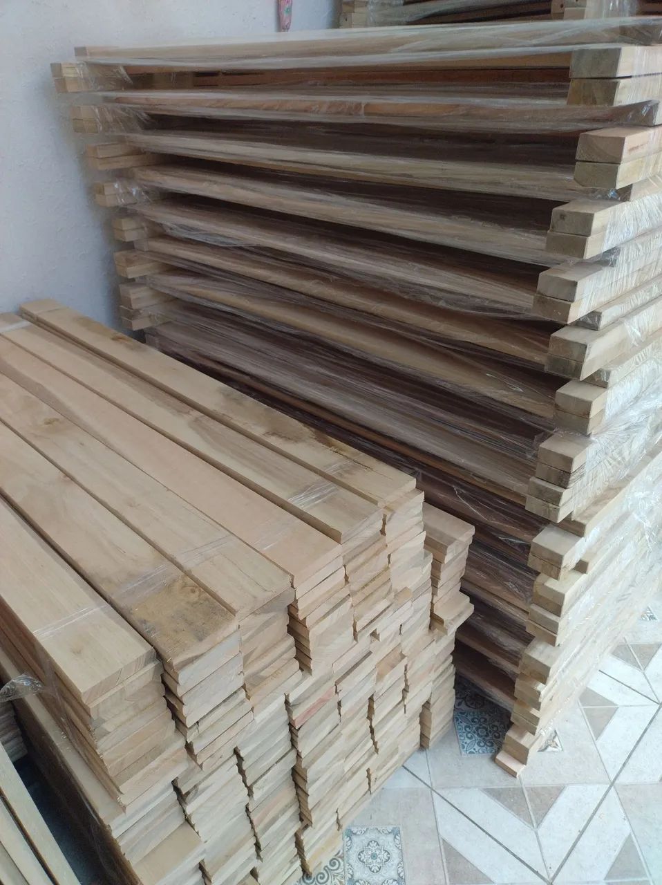 Cama de casal NOVAS eucalipto reforçado  - Foto 2