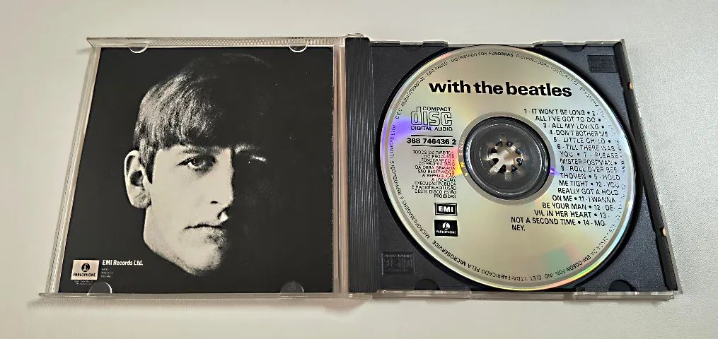 CD The Beatles - With The Beatles - EMI - Parlophone - Ind